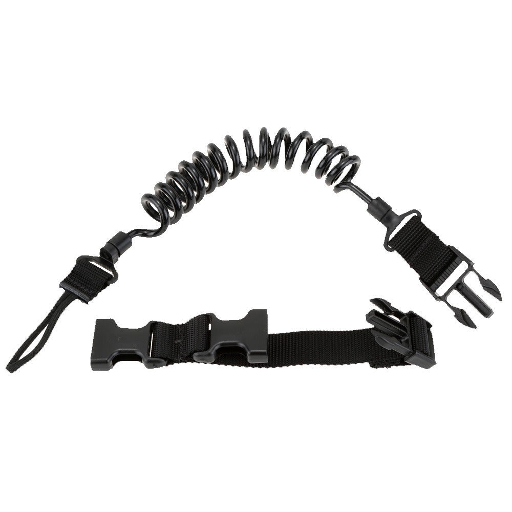 Tactical Two Point Rifle Sling Adjustable Bungee Tactical Airsoft Gun Strap System Paintball Gun Sling for Airsoft Hunting - Korvel