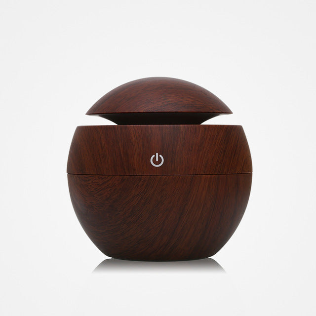 USB Aroma Essential Oil Diffuser Ultrasonic Cool Mist Humidifier Air Purifier 7 Color Change LED Night light for Office Home - Korvel