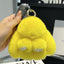 Cute Rex Rabbit Fur Doll Bunny Car Keychain Pendant Mini Bag Plush Dead Ornament Rabbit - Korvel