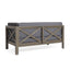BRAVA X-BACK RIGHT CORNER BENCH, DARK GREY - Korvel