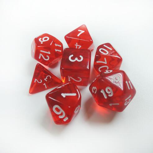 Premium 7-Sided Dice Set for Games