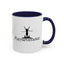 Purrseverance Accent Coffee Mug - Stylish & Functional