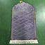 Shell shaped solid color carpet irregular flannel sponge thickened short flannel embossed portable floor mat - Korvel