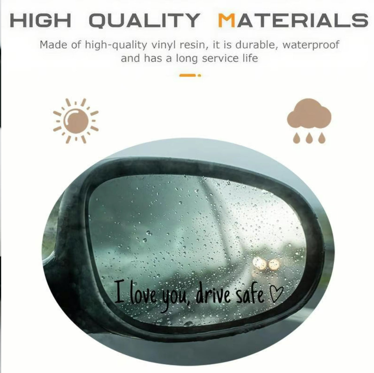 SafeLove Mirror Decal Set - Korvel