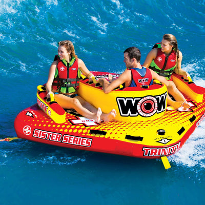 WOW Sports Trinity 4P Sister Towable Tube