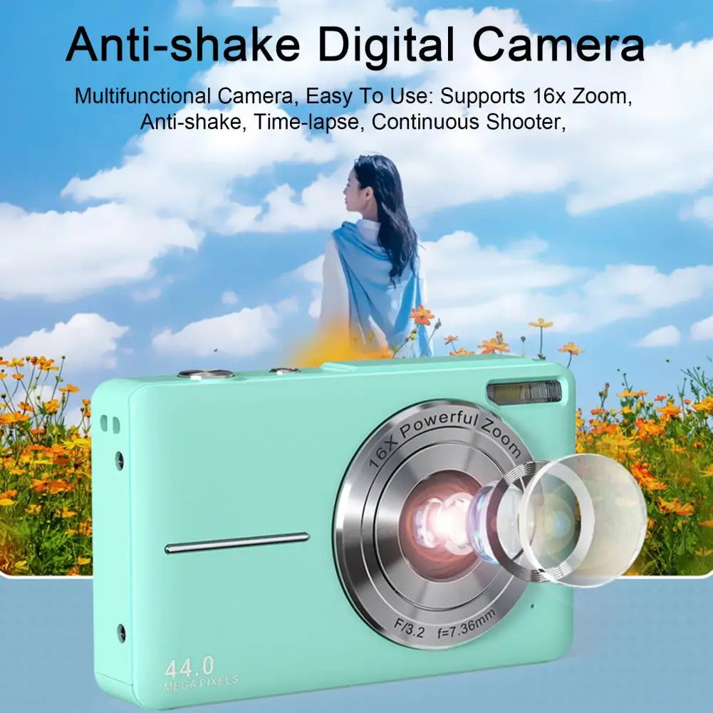 Cámara Digital Compacta FHD 1080P para Todas las Edades