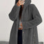Hooded Loose Plush Coat for Women