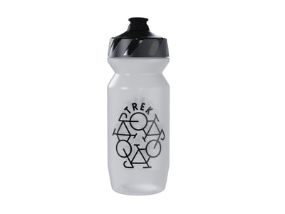 Trek Voda 21oz Triobike Water Bottle - White/Black