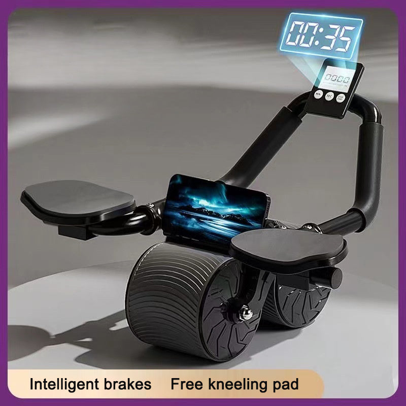 Premium Automatic Abdominal Wheel with Elbow Support