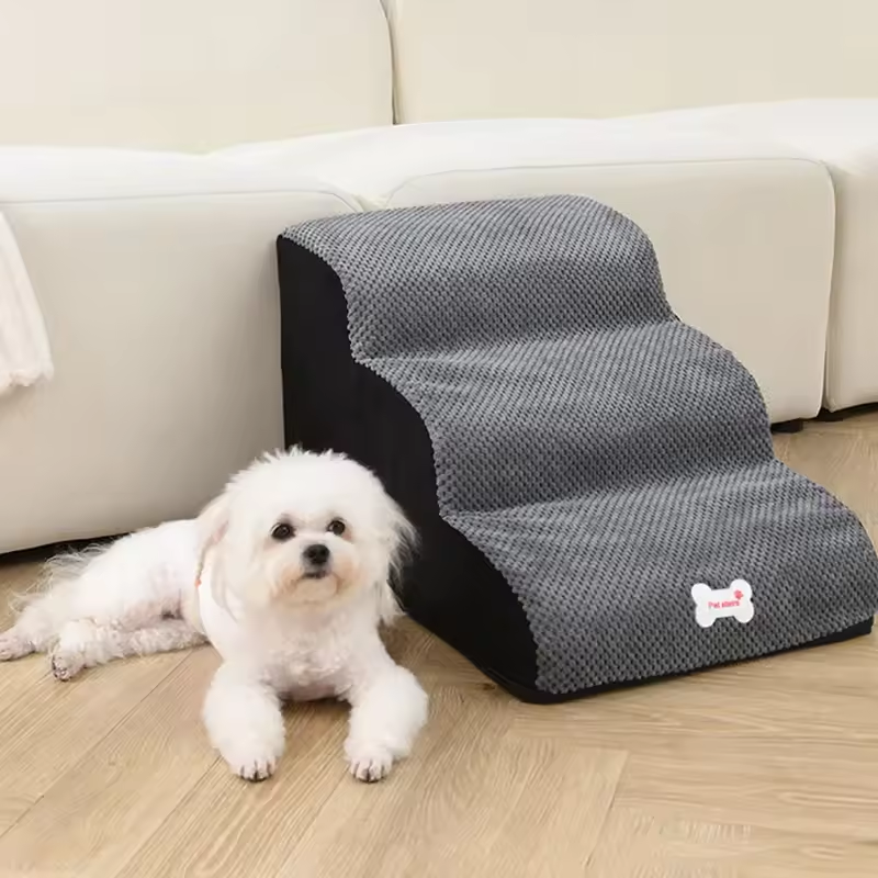 Pet slope stairs anti slip and wear-resistant removable and washable sponge steps - Korvel