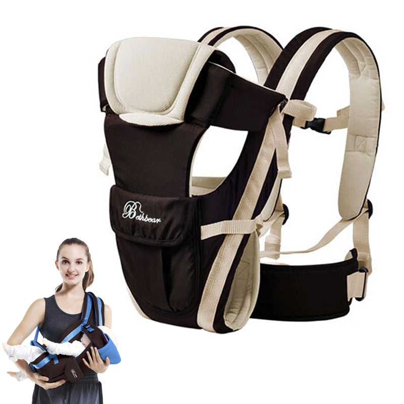 Porte-bébé souple Beth Bear pour 0-30 mois