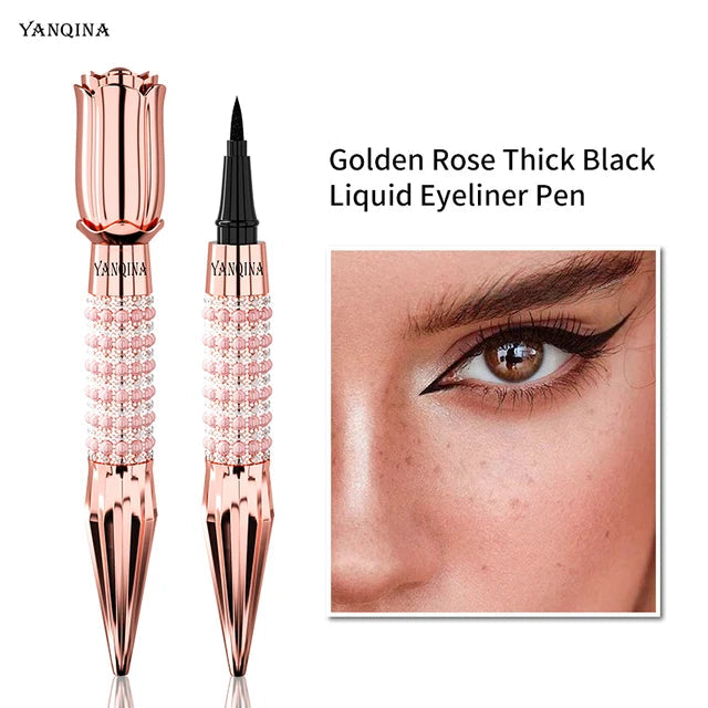 Luxury Quick Dry Waterproof Eyeliner Pen - Black