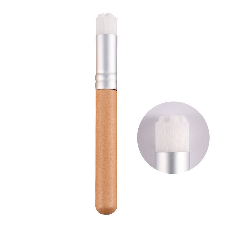 Washing Nose Brush Gods Deep Clean Pores Blackheads Convenient Fine Soft Bristles Manual Beauty Cleaning Flat Head Cleansing Brush - Korvel