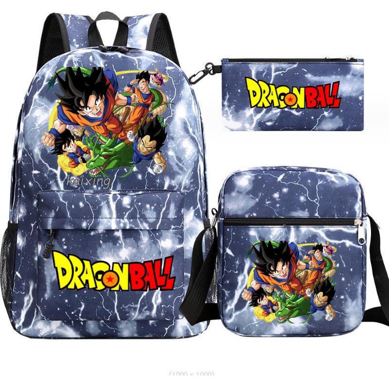 Youth Dragon Ball 3-Piece Backpack Set