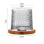 Hand drawn rotating glass cups multiple multi-purpose whiskey glasses rotating glass cups - Korvel