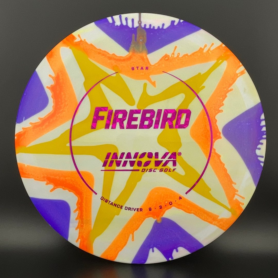 I-Dye Star Firebird Disc Golf Disc