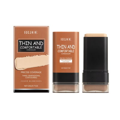 Light Transparent Concealer Foundation Stick, The Liquid Foundation Is Not Easy To Remove Makeup Moisture Natural Refreshing - Korvel