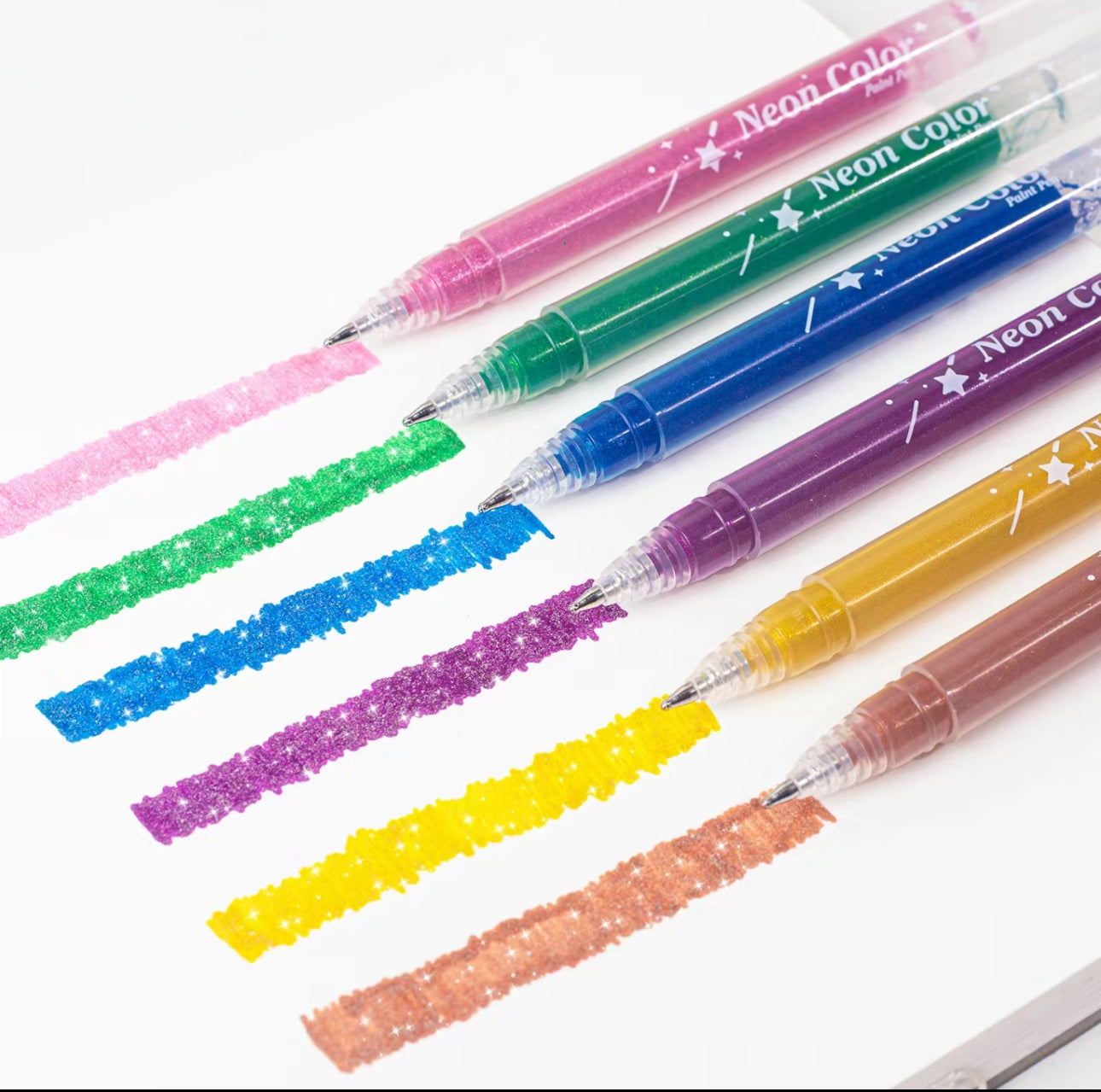 SparkleHue Gel Pen Set - Korvel