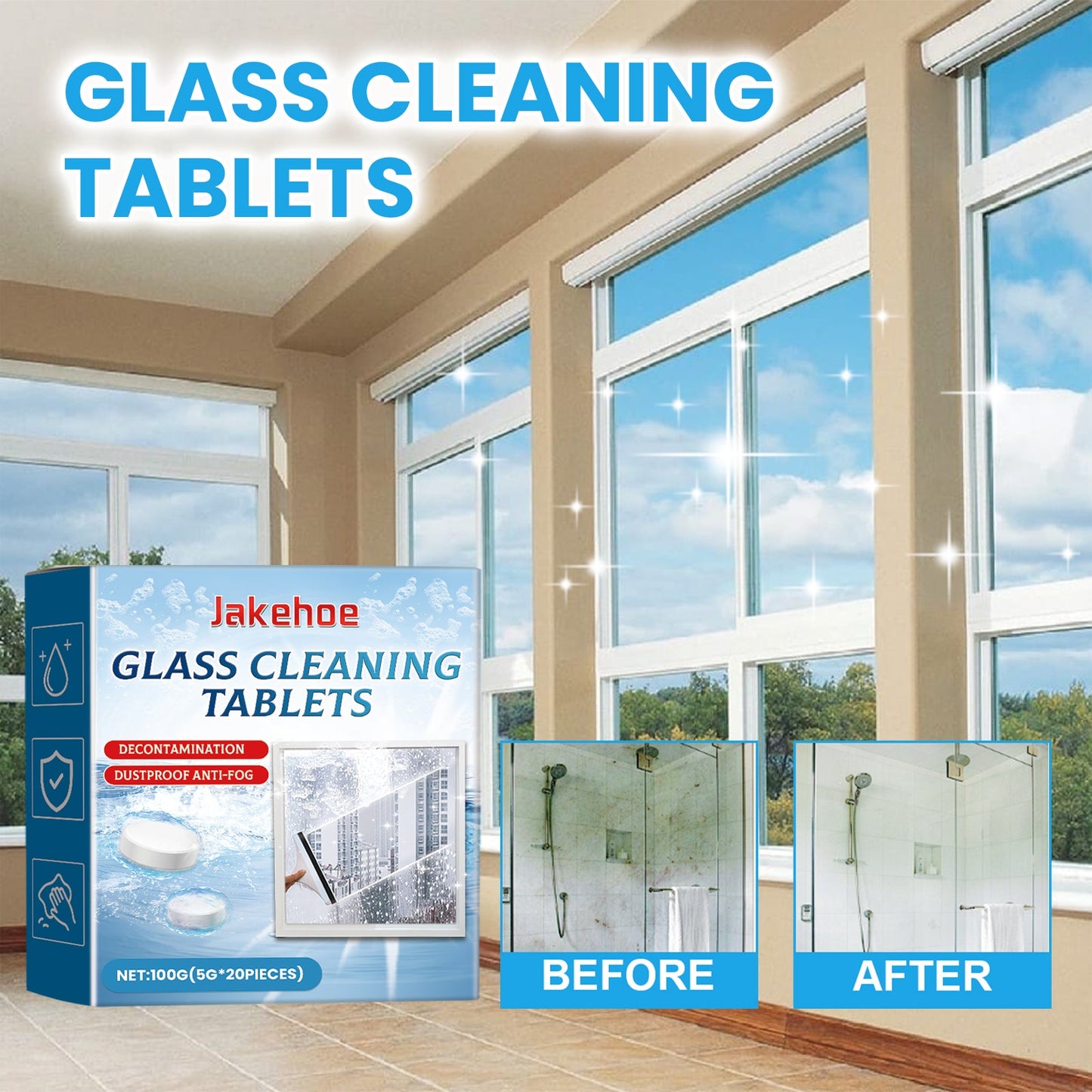 Glass Cleaning Sheet Car Rearview Mirror Sunroof Bathroom Glass Water Stain And Scale Mirror Decontamination - Korvel