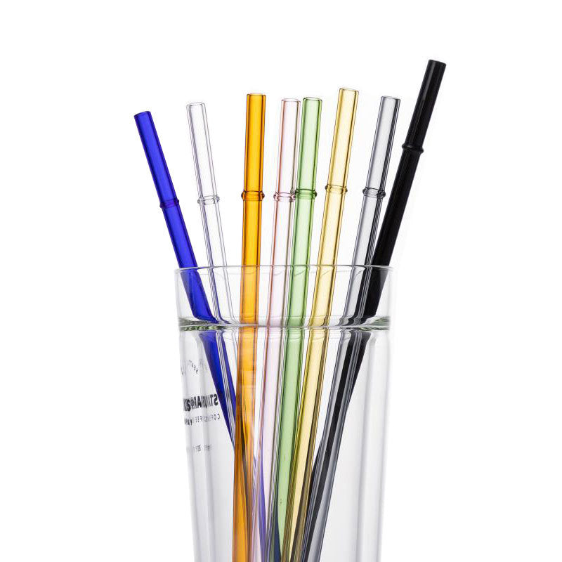 Eco-Friendly High Borosilicate Glass Straw - Customizable & Durable
