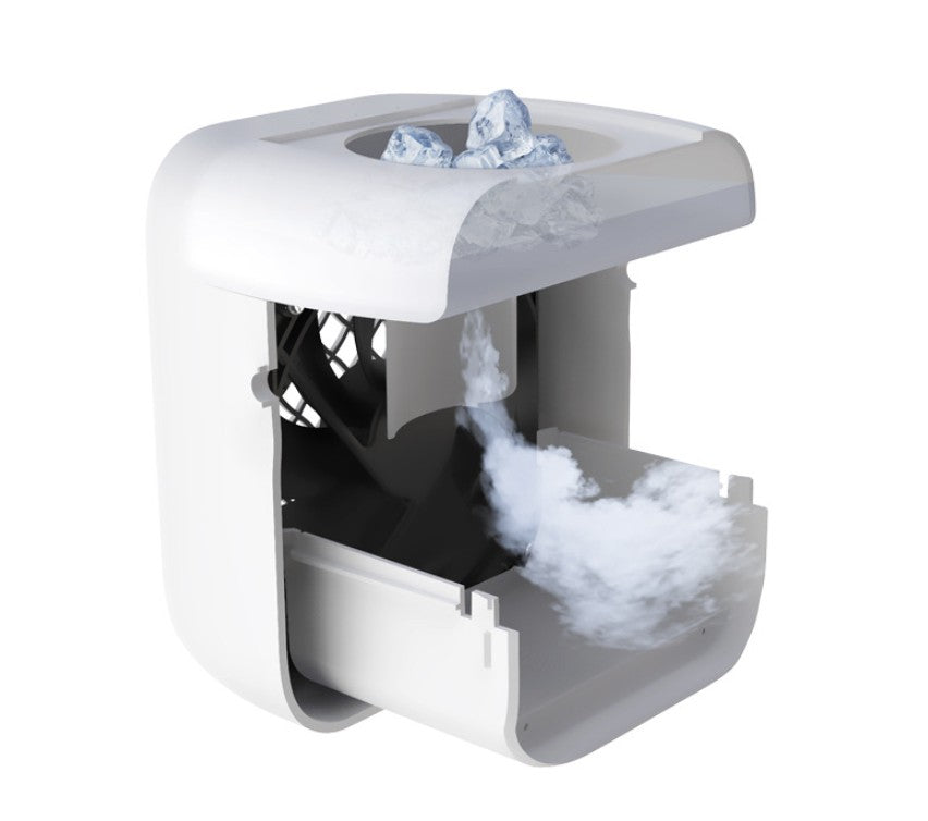 New portable water cooling fan Mini home desktop air conditioner fan USB charging cooling fan - Korvel