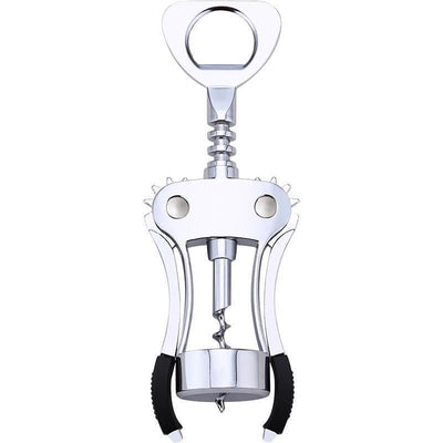 Premium Wing Corkscrew Wine Bottle Opener with Multifunctional Bottles Opener - Korvel