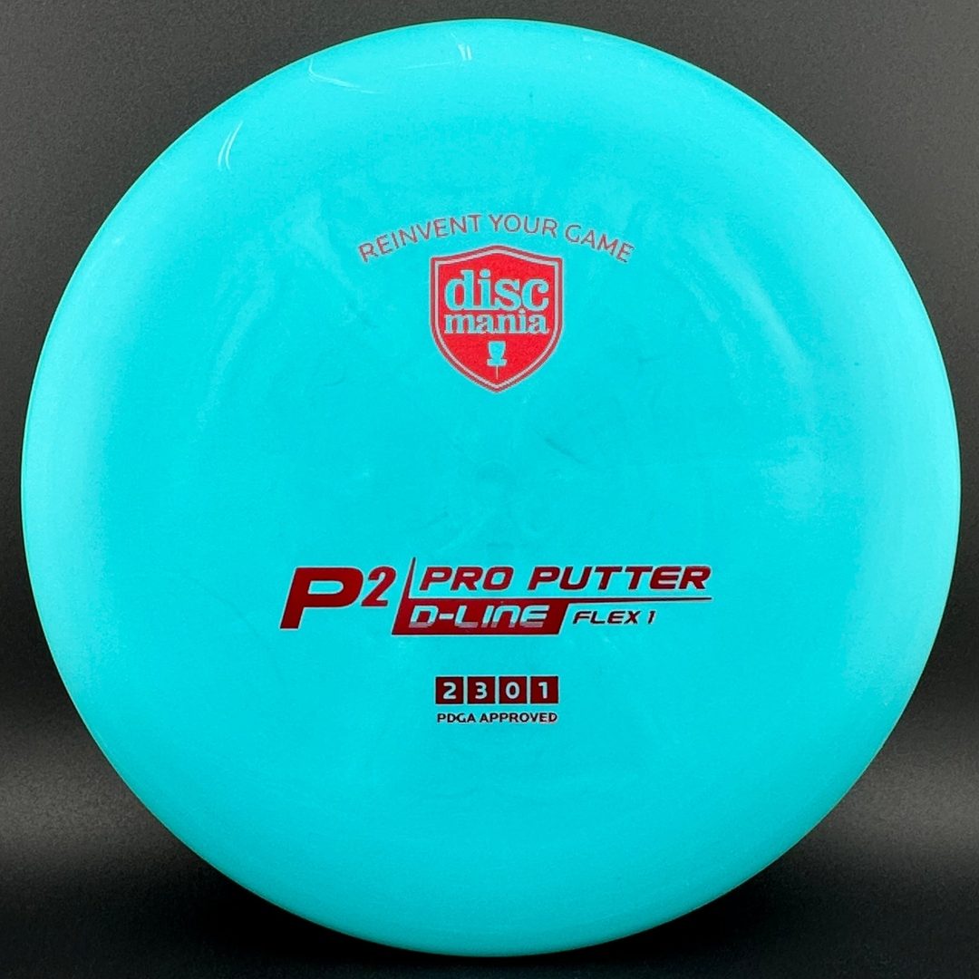D-Line P2 Putter de Disc Golf - Flex 1