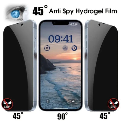 Premium Anti-Spy Tempered Glass Privacy Screen Protector