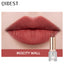 QIBEST Labial Mate de Terciopelo - Color de Larga Duración