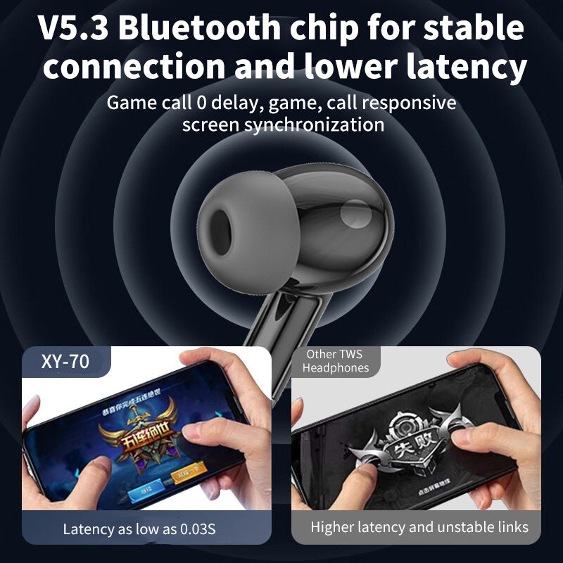 Premium TWS In-Ear Bluetooth Earphones with ANC & ENC