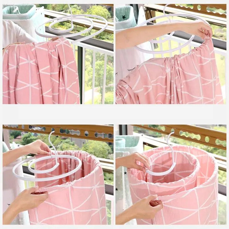 Spiral Clothes Hanger Rack - Premium Laundry Solution