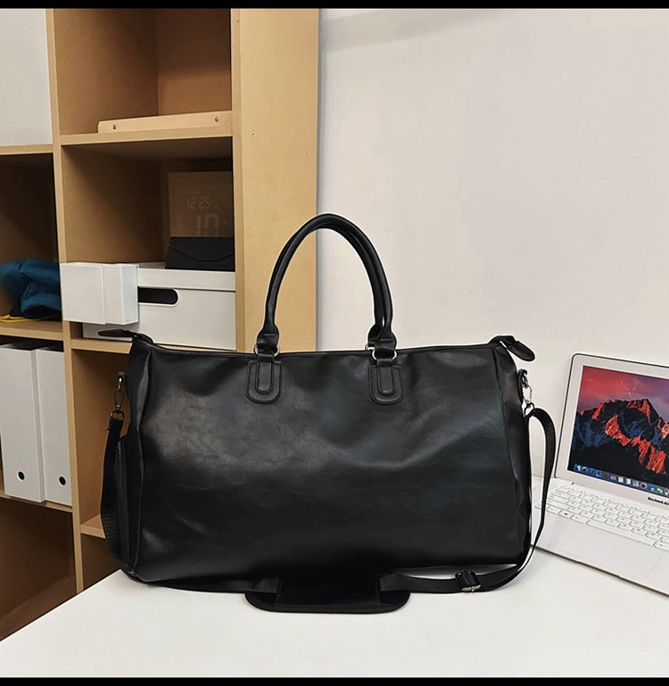 Sporty Minimalist Travel Backpack - Large Capacity Crossbody Bag