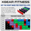Conjunto de 4 bandas de resistencia XG-PRO de XGear