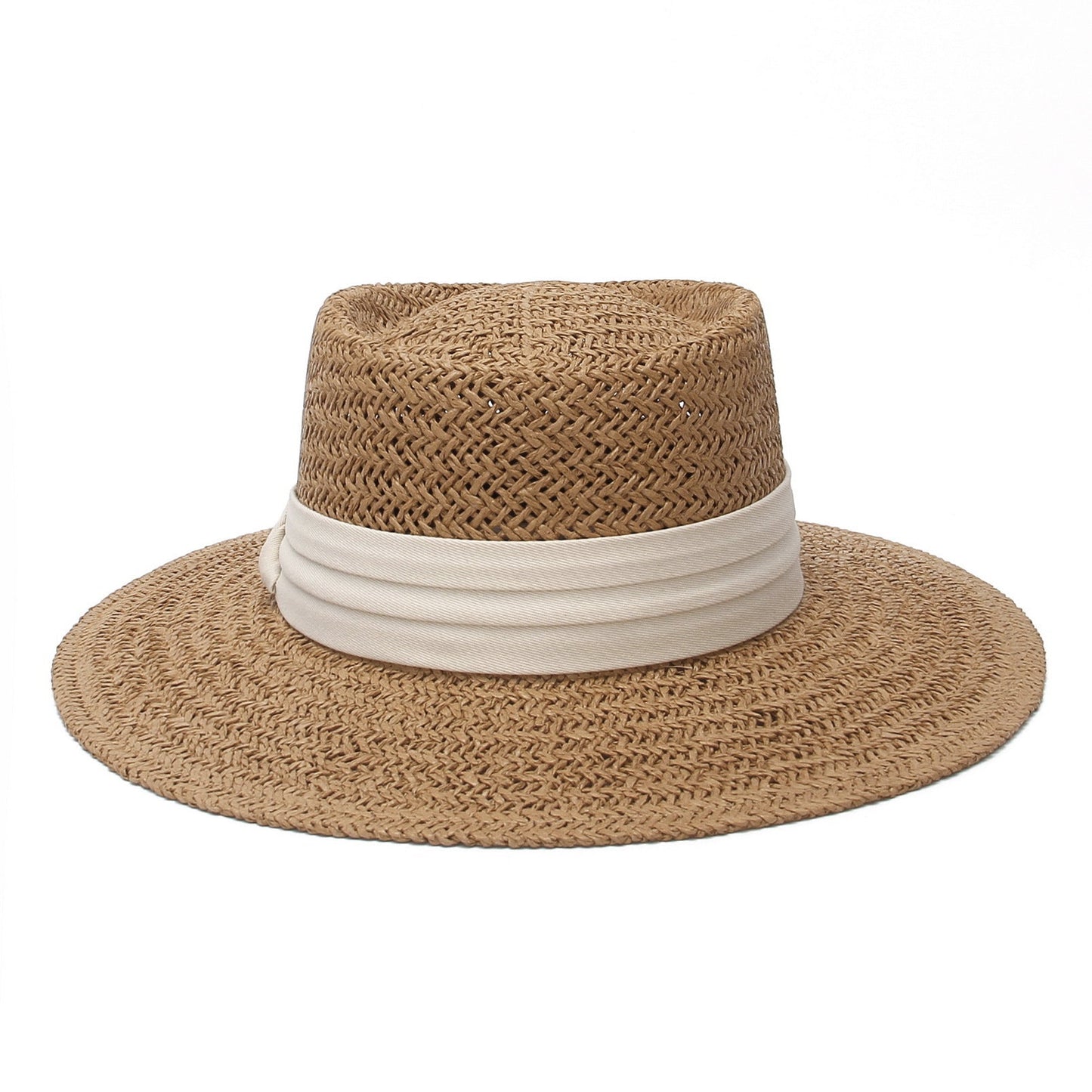 Seaside British Raffia Sun Hat for Summer Adventures