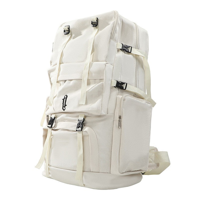 Casual Large Capacity Canvas Backpack for Travel