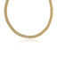 14k Yellow Gold Multi-Row Panther Link Necklace