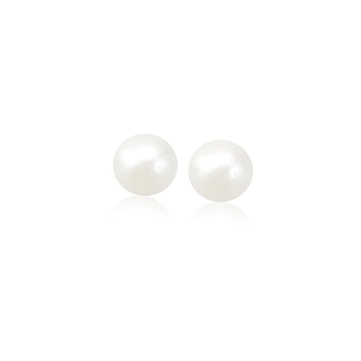 Boucles d'oreilles en perles de culture d'eau douce en or jaune 14 carats