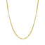 18k Yellow Gold Diamond Cut Cable Link Chain - 1.90 mm