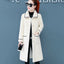 Women's Mid-length Faux Mink Fleece Coat