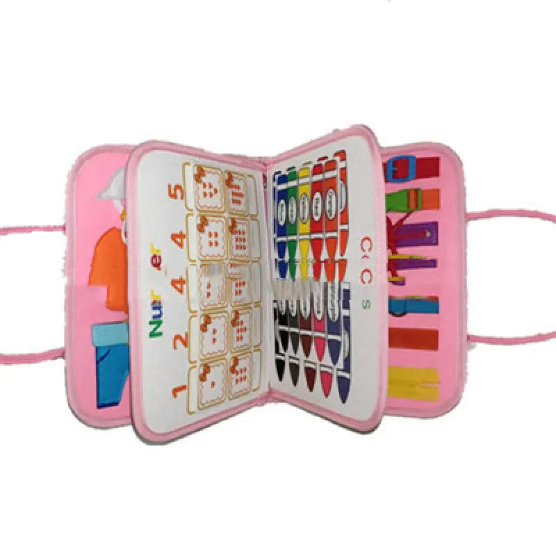 Montessori-Inspired Toddler Busy Board
