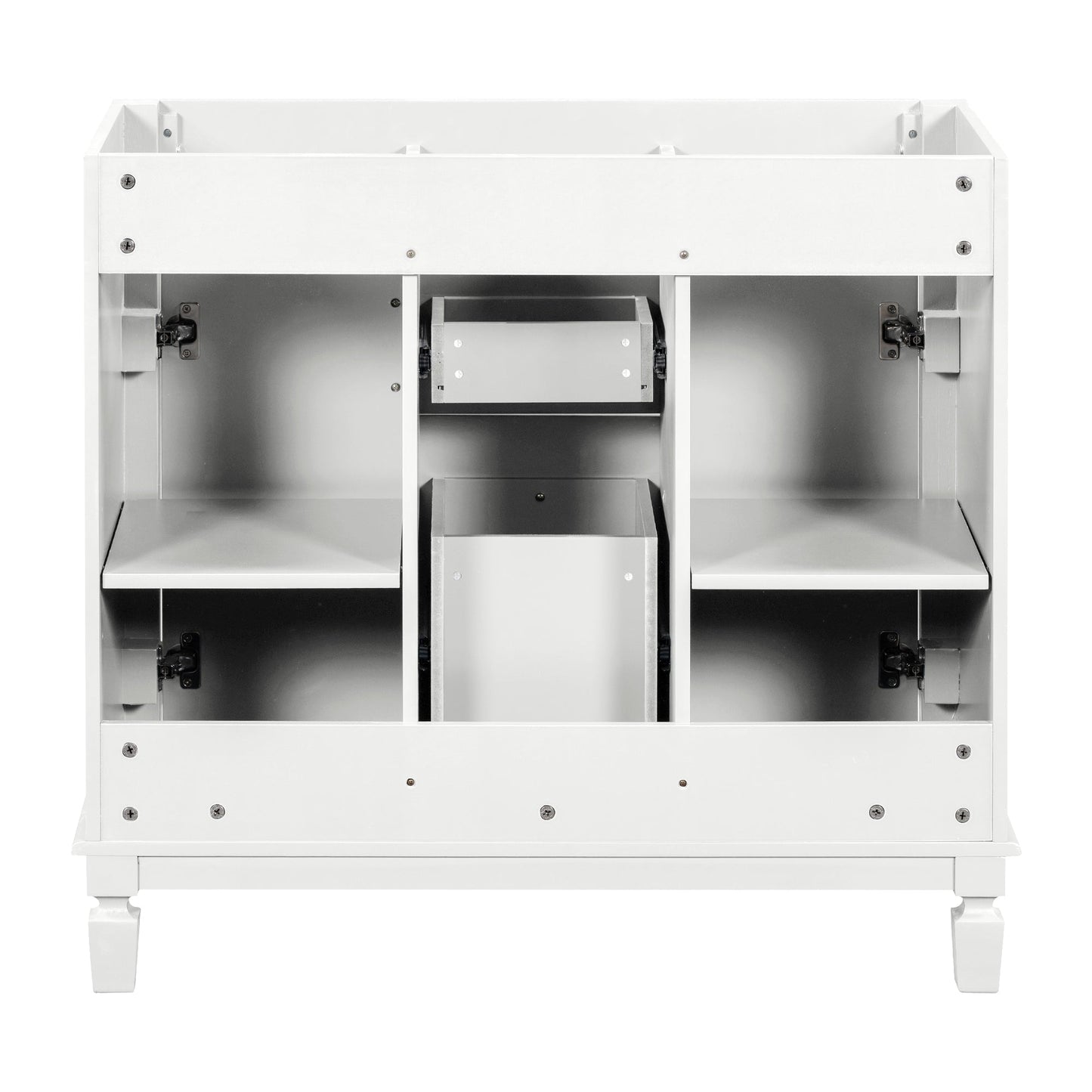 36'' Modern Bathroom Vanity - Cabinet Only with Soft Closing Doors
