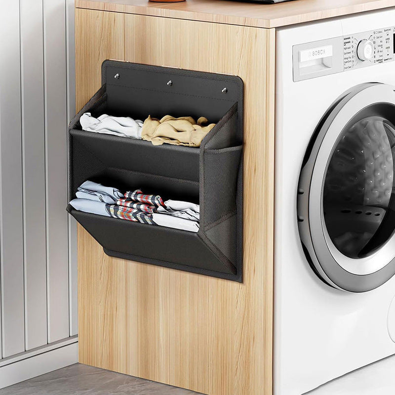 Adhesive RV Shoe Storage Over-Door Rack with Deep Pockets