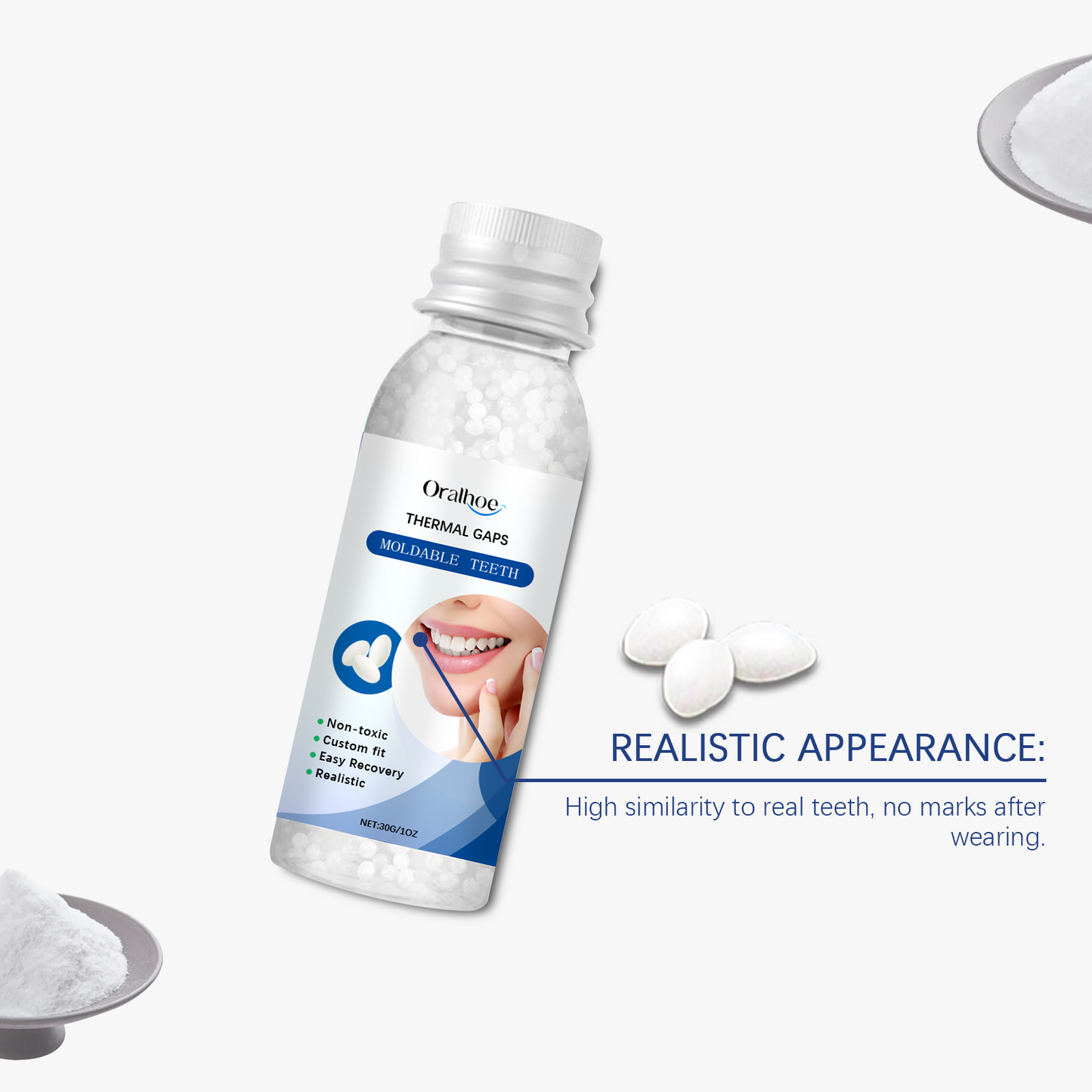 Can Shape Solid Dental Glue To Modify Teeth Temporary Hole Filling Glue Denture Glue - Korvel