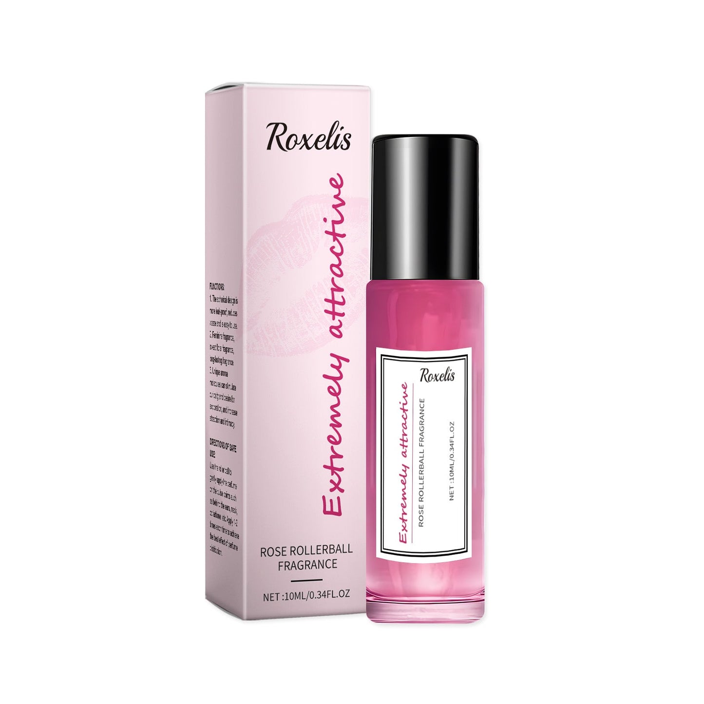 Rose Women's Ball Fragrance, Fresh Light Fragrance Exudes Charm Keep Fragrance Portable Couple Dating Perfume - Korvel