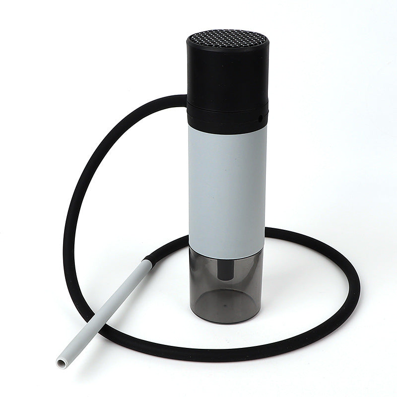 Portable smoking pipes, ceramic dry-burning hookah bowls, glass bowls, tobacco pipes, travel shisha pipe accessories - Korvel