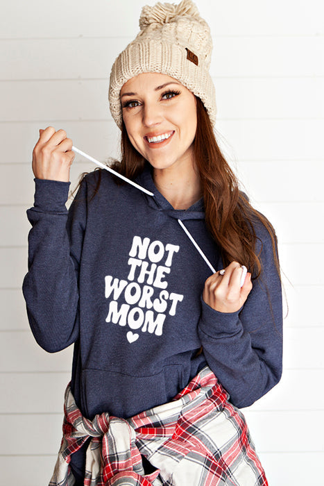 Not the Worst Mom 4724_hoodie - Korvel