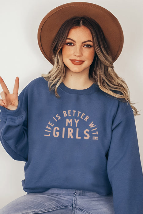 My Girls 4725 Unisex Cozy Sweatshirt