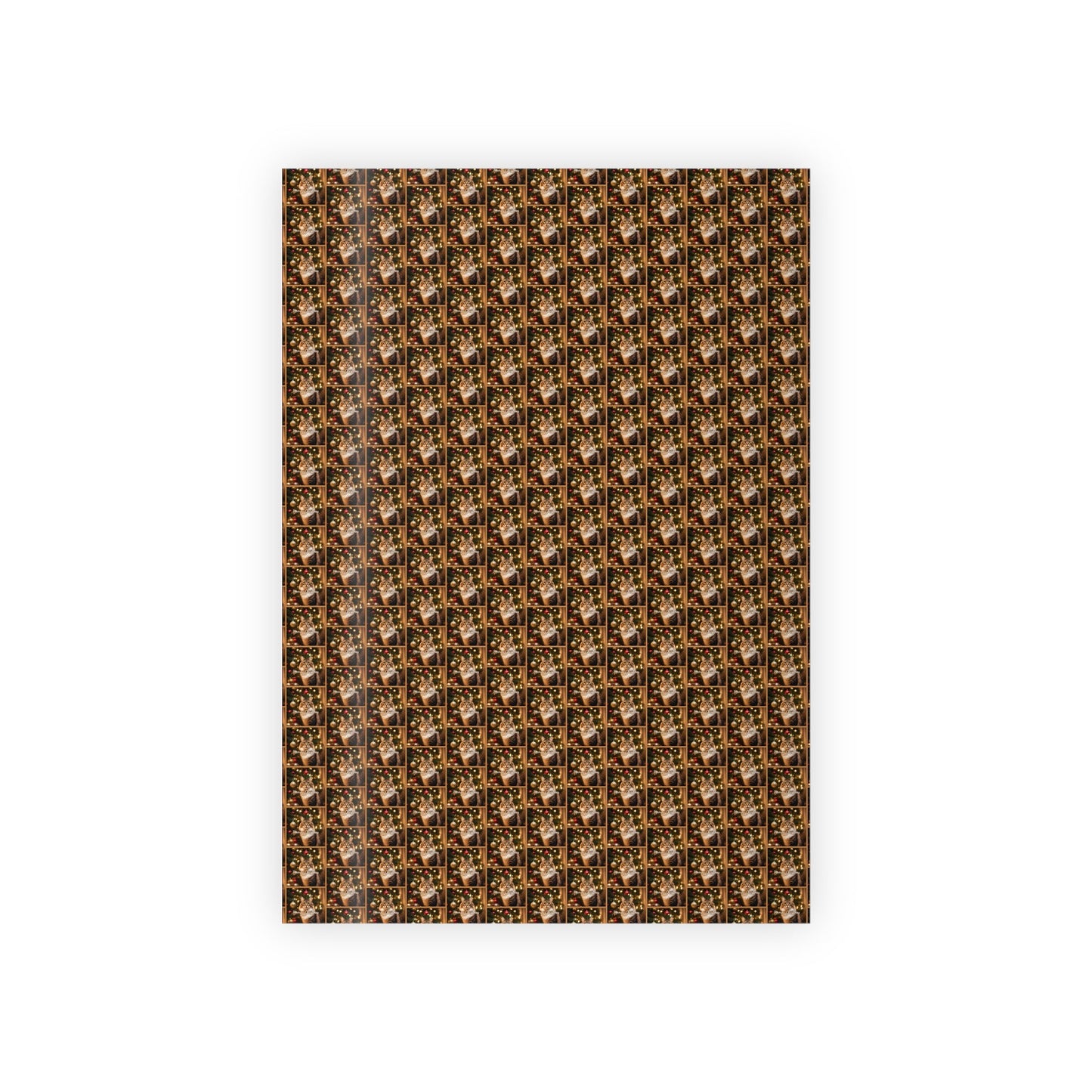 Meowy Christmas Gift Wrapping Paper Roll