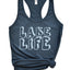 Lake Life 4728 Racerback Tank Top