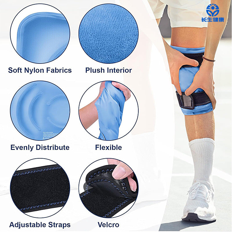 Premium Gel Knee Pad with Ice Pack for Sports